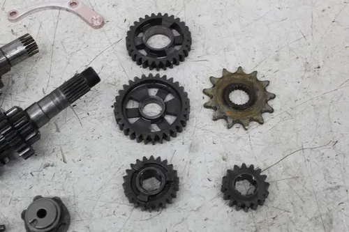 04 HONDA CRF250R ENGINE TRANSMISSION TRANNY ASSEMBLY GEARS SHIFT DRUM