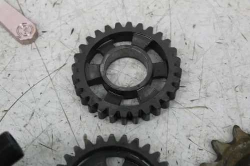 04 HONDA CRF250R ENGINE TRANSMISSION TRANNY ASSEMBLY GEARS SHIFT DRUM
