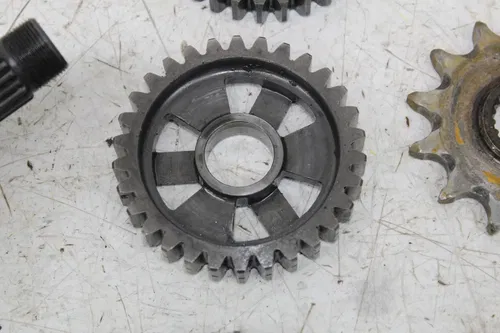 04 HONDA CRF250R ENGINE TRANSMISSION TRANNY ASSEMBLY GEARS SHIFT DRUM
