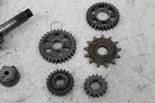 04 HONDA CRF250R ENGINE TRANSMISSION TRANNY ASSEMBLY GEARS SHIFT DRUM