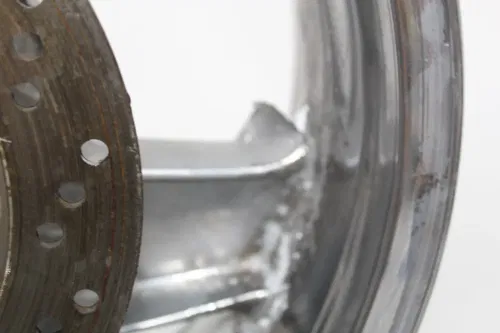 93-01 Kawasaki Ninja Zx11 chrome Rear Wheel Back Rim (straight) *read*