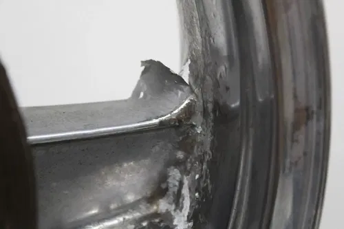 93-01 Kawasaki Ninja Zx11 chrome Rear Wheel Back Rim (straight) *read*