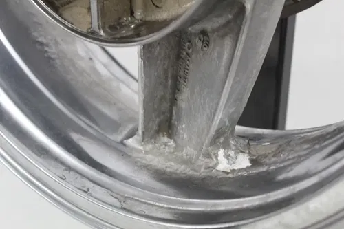 93-01 Kawasaki Ninja Zx11 chrome Rear Wheel Back Rim (straight) *read*