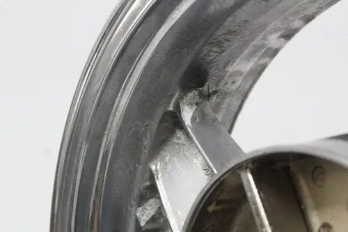 93-01 Kawasaki Ninja Zx11 chrome Rear Wheel Back Rim (straight) *read*