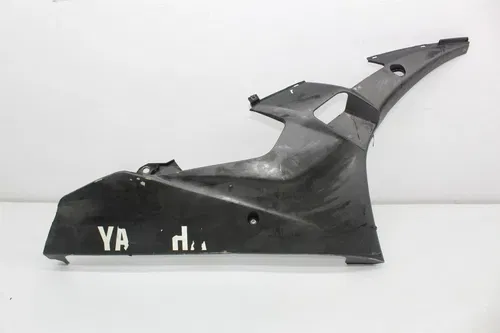 06-07 YAMAHA YZF R6 RIGHT MID LOWER BELLY SIDE FAIRING COWL COVER
