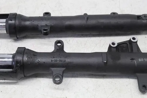 08-12 KAWASAKI NINJA EX250R FRONT FORKS SHOCK SUSPENSION PAIR FORK TUBES BENT