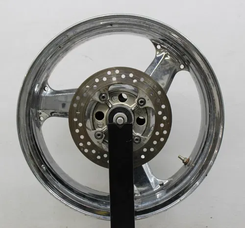 00-01 KAWASAKI NINJA ZX12R CHROME FRONT REAR WHEELS WHEEL PAIR