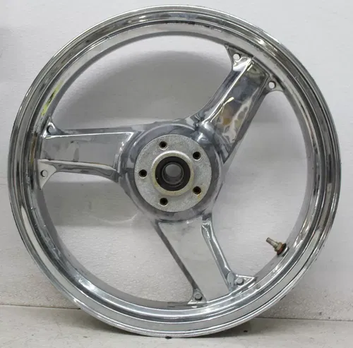 00-01 KAWASAKI NINJA ZX12R CHROME FRONT REAR WHEELS WHEEL PAIR