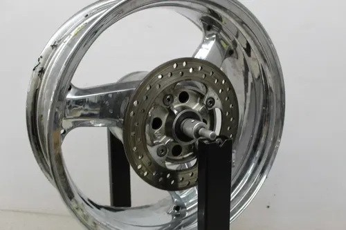 00-01 KAWASAKI NINJA ZX12R CHROME FRONT REAR WHEELS WHEEL PAIR