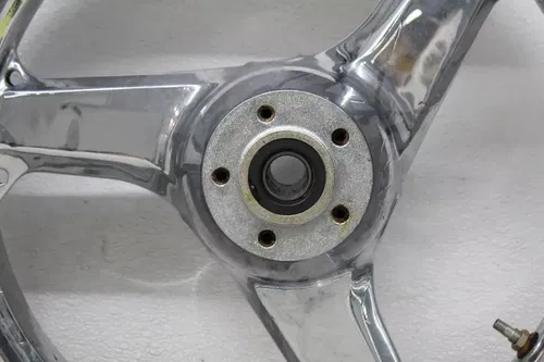 00-01 KAWASAKI NINJA ZX12R CHROME FRONT REAR WHEELS WHEEL PAIR