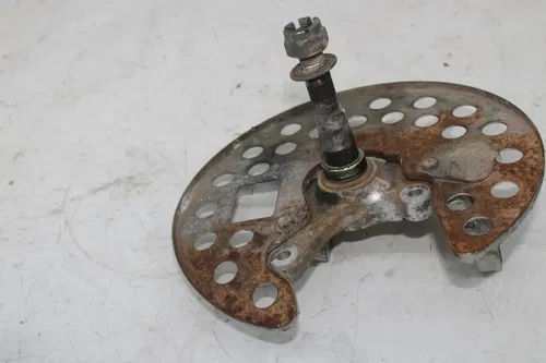 01-05 YAMAHA RAPTOR YFM 660 FRONT RIGHT WHEEL HUB W/ ROTOR SPINDLE