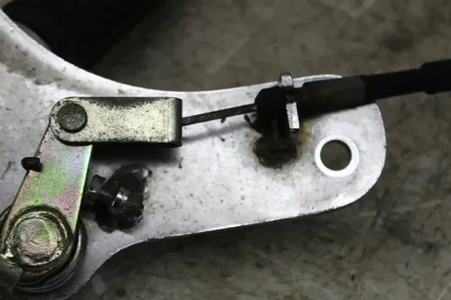 2008 Hyosung GV250 Aquila RIGHT FRONT FOOT PEG W/ PEDAL