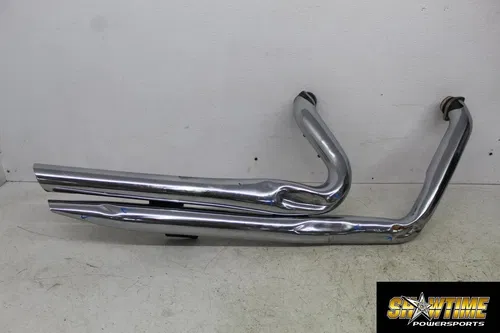 03 HARLEY-DAVIDSON SOFTAIL FLSTCI PYTHON FULL EXHAUST SYSTEM HEADERS MUFFLERS