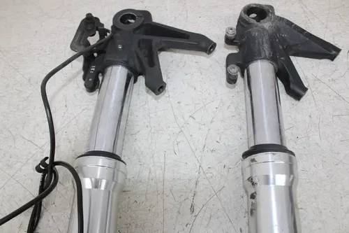 09-14 DUCATI MONSTER 696 FRONT FORKS SHOCK SUSPENSION SET PAIR (SEE DESCP)