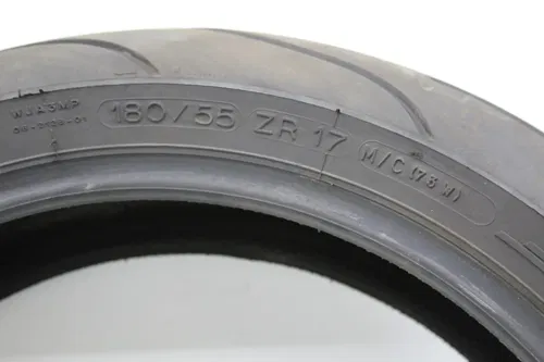 MICHELIN PILOT POWER 180/55 ZR17 M/C (73W) REAR BACK TIRE (TREAD:5/32NDS)