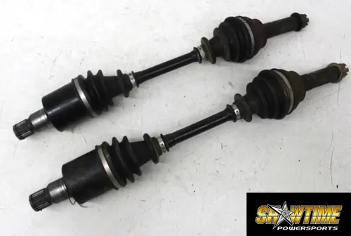 08-10 POLARIS RZR 800 REAR BACK LEFT RIGHT DRIVE CV AXLES PIVOTS SHAFTS
