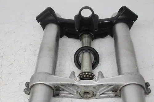 02-05 KAWASAKI NINJA ZX12R FRONT END FORKS TRIPLE TREE CLAMP FORK TUBES (READ)