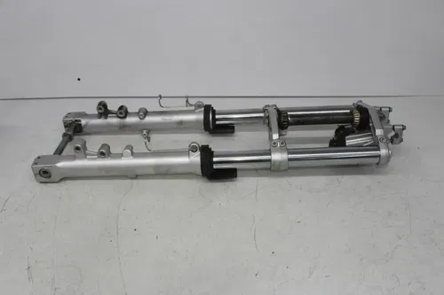 00-05 KAWASAKI ZR7S ZR750 Z750 FRONT FORKS TRIPLE TREE CLAMP FORK TUBES (READ)