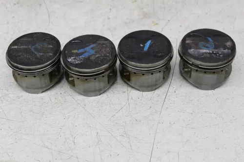 86-87 YAMAHA FJ1200 ENGINE MOTOR CYLINDER JUG BLOCK PISTONS