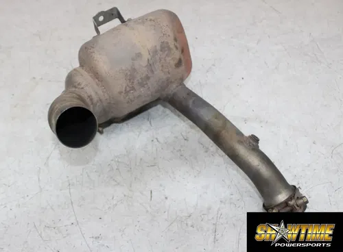 07-09 DUCATI MULTISTRADA 1100 EXHAUST PIPE CHAMBER COLLECTOR