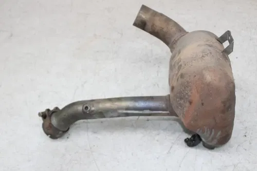 07-09 DUCATI MULTISTRADA 1100 EXHAUST PIPE CHAMBER COLLECTOR