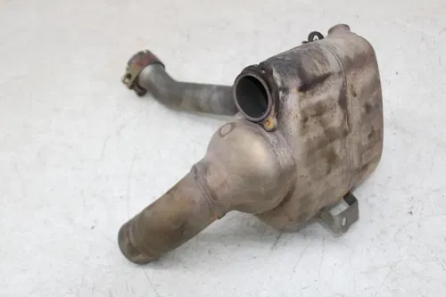 07-09 DUCATI MULTISTRADA 1100 EXHAUST PIPE CHAMBER COLLECTOR