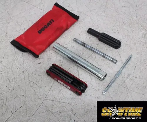 02-04 DUCATI MONSTER 620 IE STOCK TOOLS OEM TOOL BAG KIT SET