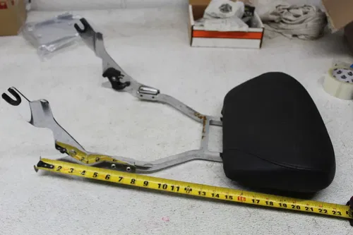 HARLEY DAVIDSON QUICK RELEASE DETACHBALE BACK REST SISSY BAR BENT MOUNTS