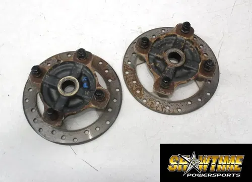 16 Can-am Commander 800r Xt front left right Wheel Hub hubs rotors set