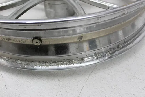 FRONT WHEEL RIM ULTIMA CHROME  19x4 fat tire rim