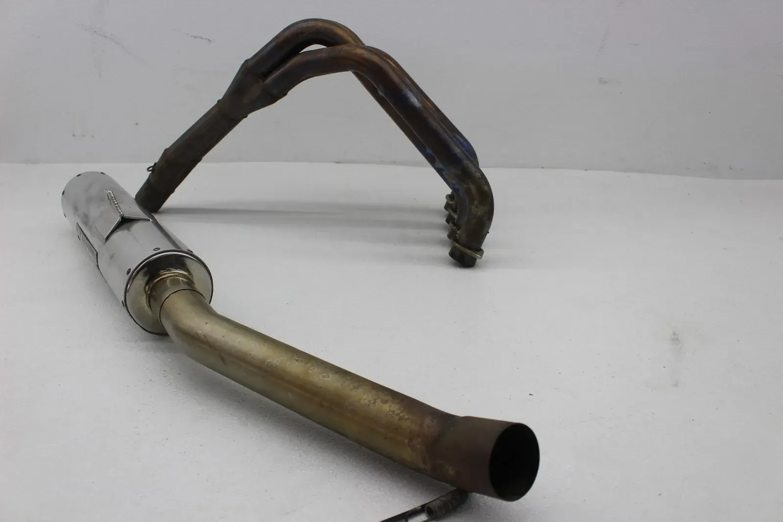 96-03 KAWASAKI NINJA ZX7R FULL MUZZY EXHAUST SYSTEM HEADERS PIPE MUFFLER