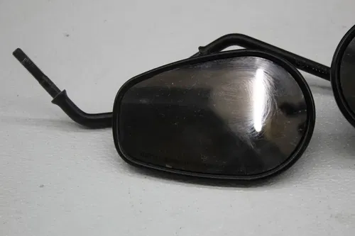 07-11 HARLEY-DAVIDSON DYNA FAT BOB FXDF REAR VIEW MIRROR SET PAIR MIRRORS (READ)
