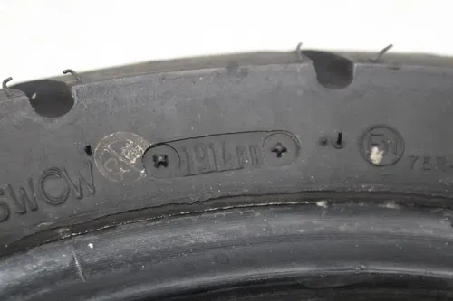 DURO NYLON FRONT REAR TIRE PAIR 5/32NDS AND 6/32NDS TREAD 120/70-12 56J ASPECT