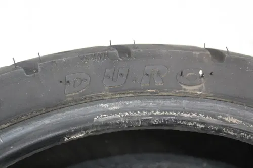 DURO NYLON FRONT REAR TIRE PAIR 5/32NDS AND 6/32NDS TREAD 120/70-12 56J ASPECT