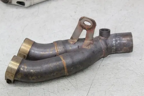 06-07 YAMAHA YZF R6 YOSHIMURA EXHAUST MID Y PIPE MUFFLER SLIP ON CAN SILENCER