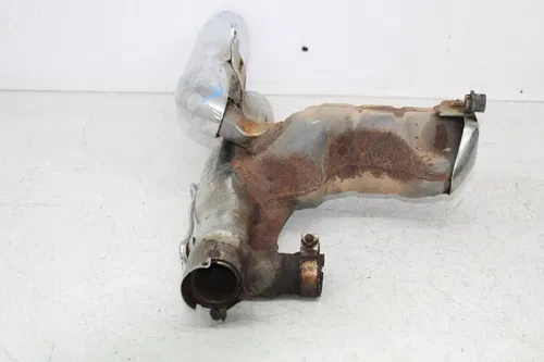 84-87 YAMAHA VIRAGO 700 XV700 FULL EXHAUST SYSTEM HEADERS HEAD PIPE MUFFLER READ