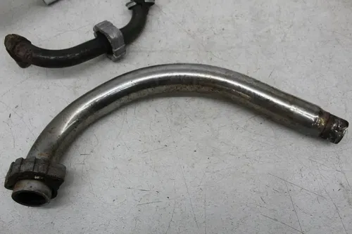 84-87 YAMAHA VIRAGO 700 XV700 FULL EXHAUST SYSTEM HEADERS HEAD PIPE MUFFLER READ