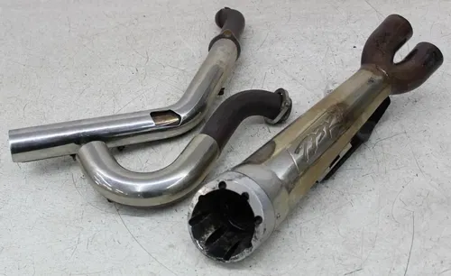 14-16 HARLEY-DAVIDSON STREET GLIDE FLHXS TBR EXHAUST PIPE MUFFLER HEADER (READ)
