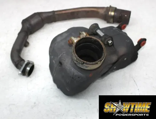 22-24 KTM RC 390 EXHAUST HEADER PIPES MANIFOLD CHAMBER COLLECTOR (READ)