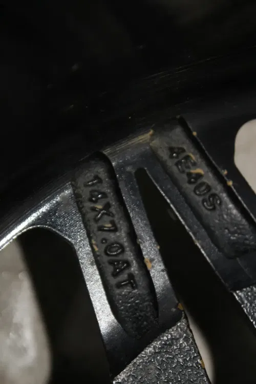 19 CAN-AM RENEGADE 1000R MSA FRONT REAR BACK WHEEL RIMS SET (SEE DESCP)