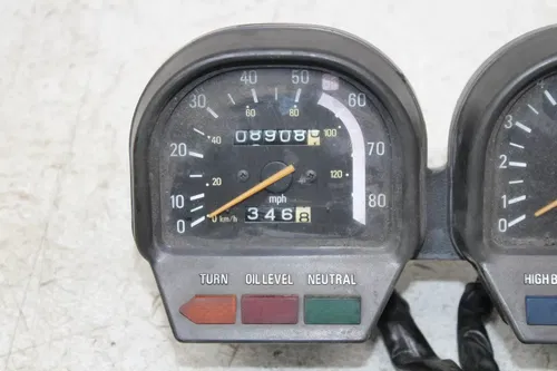 1983 YAMAHA VIRAGO 750 XV750 SPEEDO TACH GAUGES DISPLAY CLUSTER SPEEDOMETER