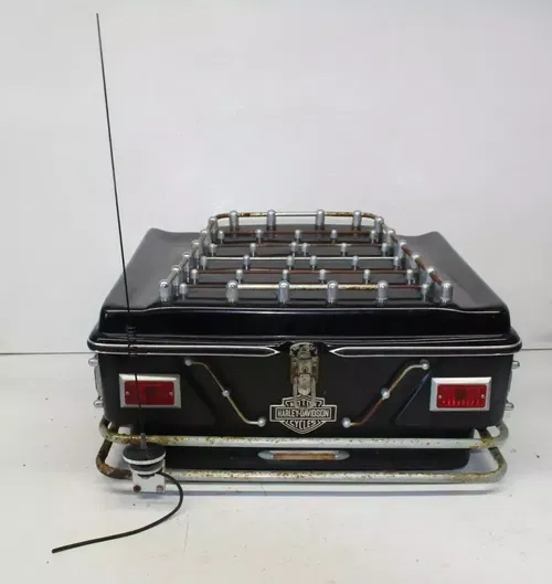 78 HARLEY-DAVIDSON SHOVELHEAD FLH REAR TRUNK COMPARTMENT TOUR PAK LUGGAGE