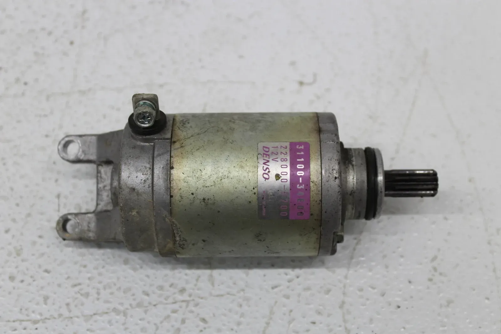 1997 SUZUKI GSXR600 ENGINE STARTING STARTER MOTOR -DC 12V
