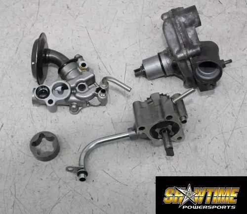 10 HONDA FURY VT1300CX ENGINE MOTOR WATER OIL PUMP SET ASSEMBLY