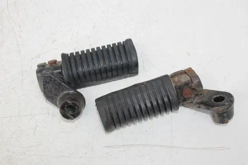 74-79 KAWASAKI KZ440 FRONT REAR FOOT RESTS PEGS STEPS SET W/ SHIFTER BRAKE PEDAL