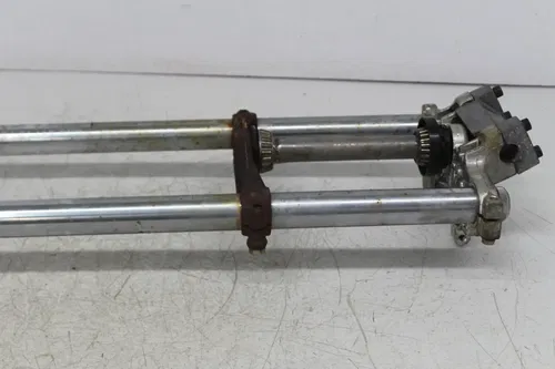 85-90 KAWASAKI 454 LTD EN450A FRONT END FORKS TRIPLE TREE CLAMP FORK TUBES