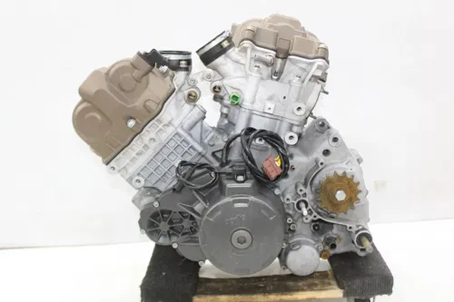 04-10 APRILIA RSV1000R ENGINE MOTOR CYLINDER HEAD CASES TRANSMISSION *TESTED*
