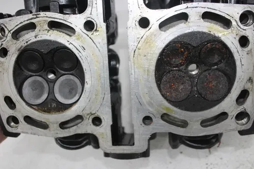 85-89 YAMAHA VMAX 1200 VMX1200 ENGINE FRONT REAR END CYLINDER HEAD