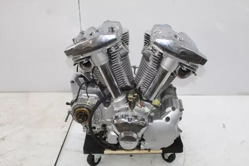 99-03 YAMAHA ROAD STAR XV1600 ENGINE MOTOR HEAD CASES CRANK TRANSMISSION