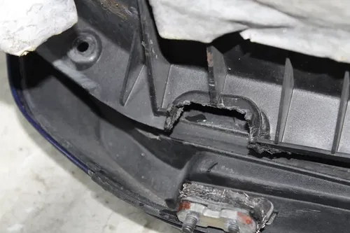 10-12 CAN-AM SPYDER ROADSTER RT RIGHT SIDE SADDLEBAG SADDLE BAG (SEE DESCP)
